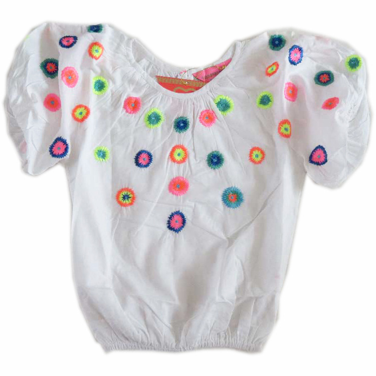 Mim-Pi blouse wit - PaRit kinderkleding- online kleding jongens en