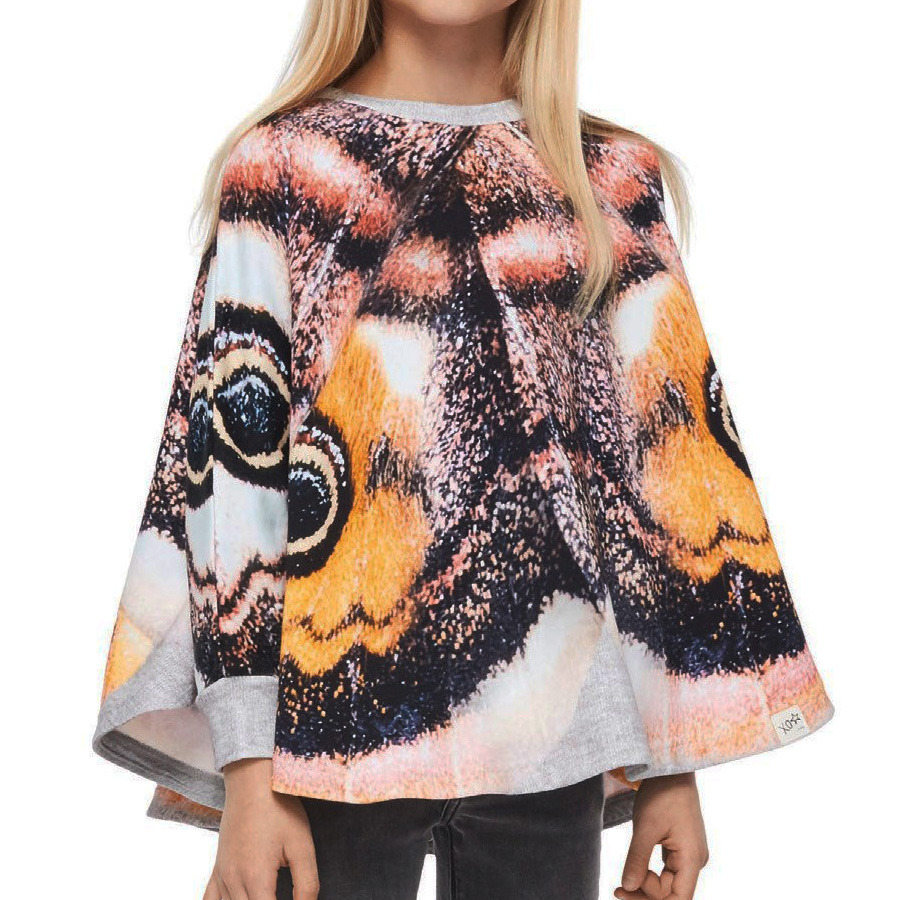 zout Vermindering draadloze Molo Maris Poncho Sweater Moth - PaRit kinderkleding- online kleding voor  jongens en meisjes